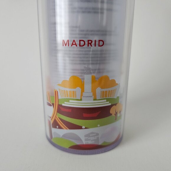 NEW STARBUCKS You Are Here Madrid Double Wall Tumbler w/SKU 16floz/473ml - Picture 5 of 7
